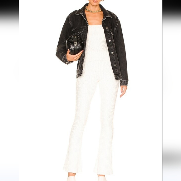 New. Tara Boucle Knit flarPant NBD REVOLVE flare pant/ Sweater pant/legging - Picture 1 of 6